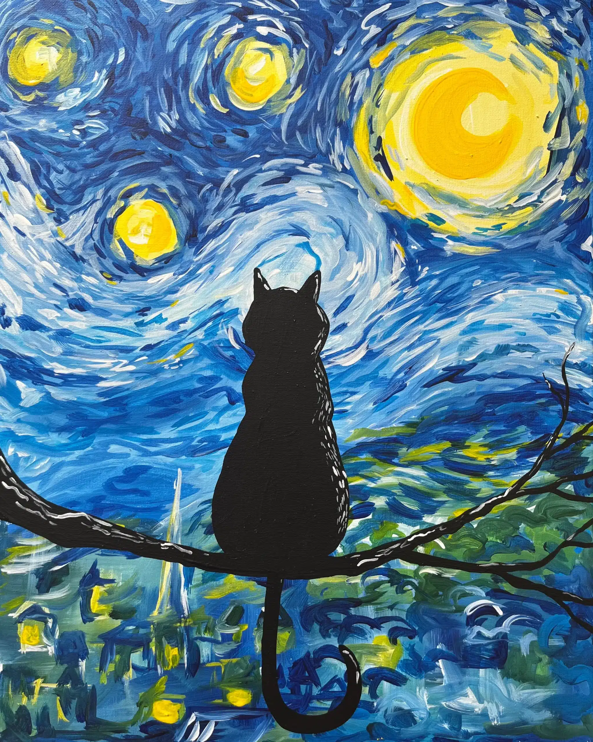 Paint Nite: Van Gogh’s Cat - Hotel Victoria